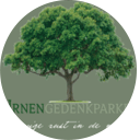 Symbool voor een urnengedenkpark in de natuur